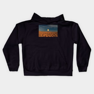 Moon across the Sands Kids Hoodie